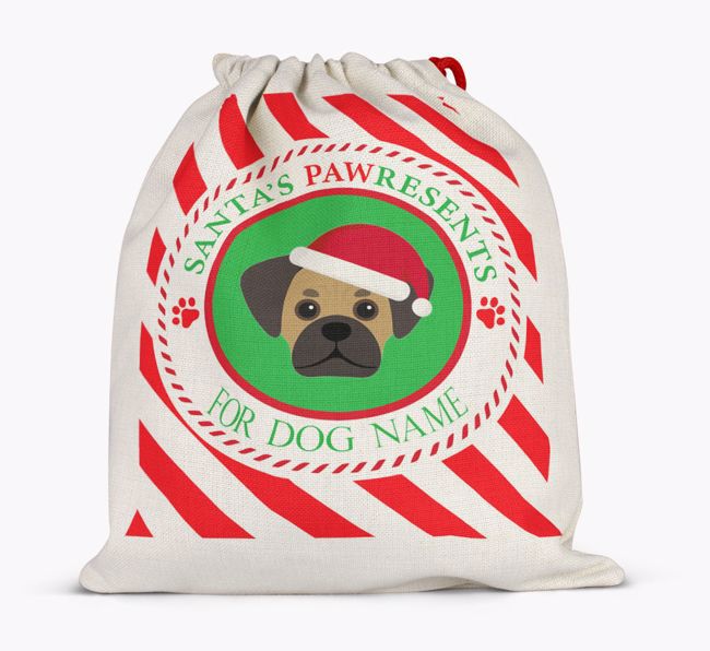 Santa Sack 'Pawresents' - Personalised for Your {breedFullName}